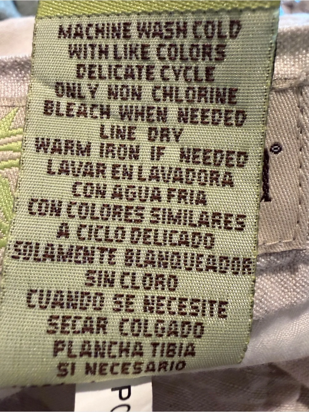 Cubavera Men's Linen Blend Drawstring Beach Pants Beige Khaki Size XL 40-42